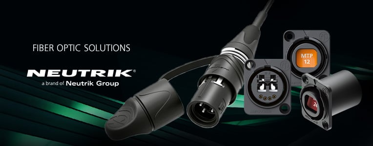 Markertek is your source for Neutrik Fiber Solutions